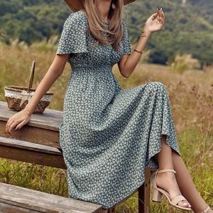 Floral Print SHEIN Dress